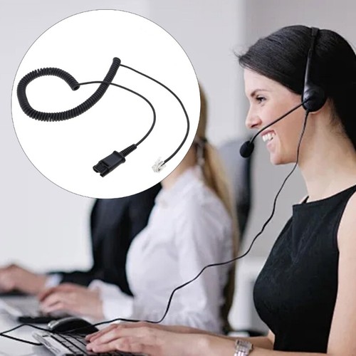 Słuchawki do telefonów komórkowych kabel do QD ulepszone wrażenia muzyczne w telefonach biurkowych - Zdjęcie 2 z 6