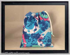 Gymnastics Leotard Grip Bags / Bright Blue Tie Dye Gymnast Birthday Goody Bag