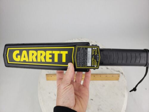 Garrett 1165170 Super Scanner Hand-Held Metal Detector Works - Picture 5 of 15