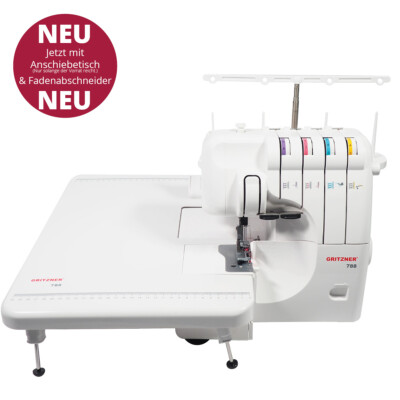GRITZNER 788 Neue Version 2023 mit Fadenabschneider LED mit 5 Sonderfüße und Abf