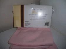 thermal knit receiving blanket 100% cotton new  pink