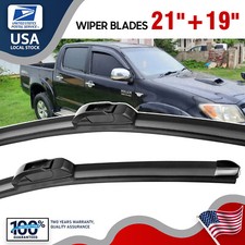 Windshield Wiper Blades 21"/19" DIRECT-CONNECT For Nissan370Z 2009-2010 Set of 2