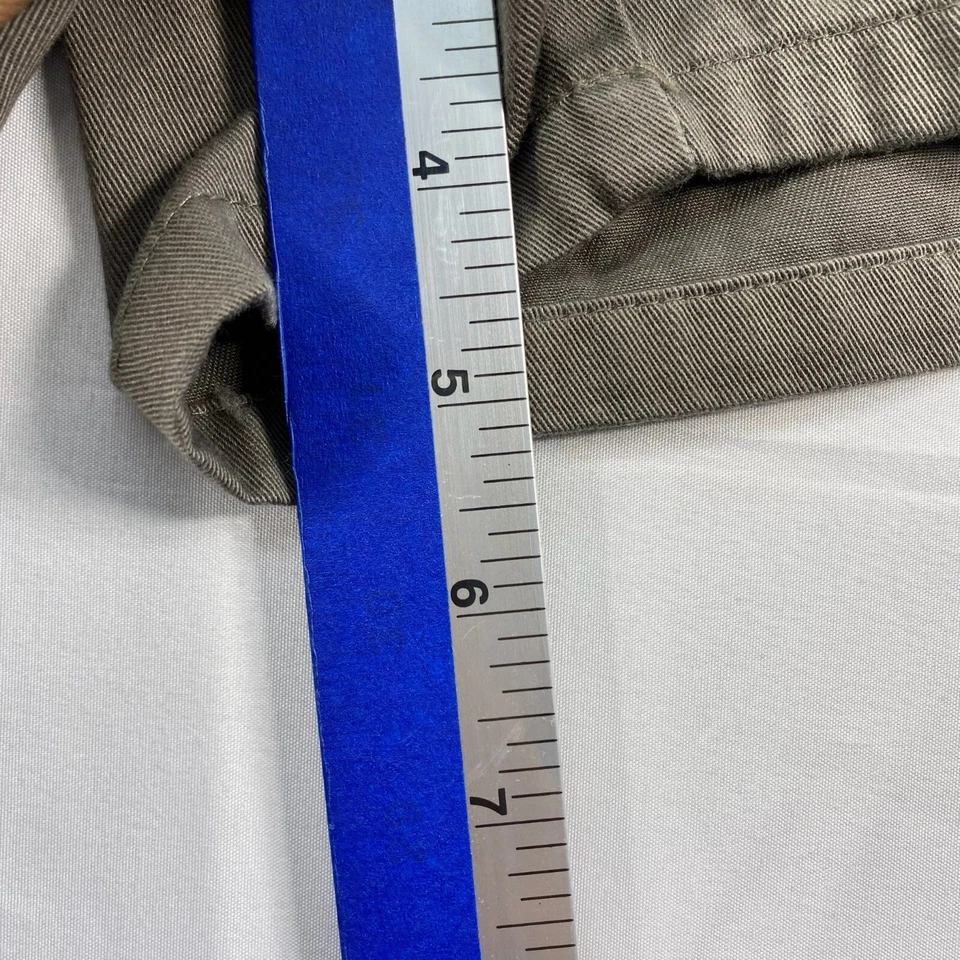 Шорты женские Izod Chino размер 16 коричневые хлопковые с 4 карманами повседневные с клапанами карманами - Изображение 4 из 4