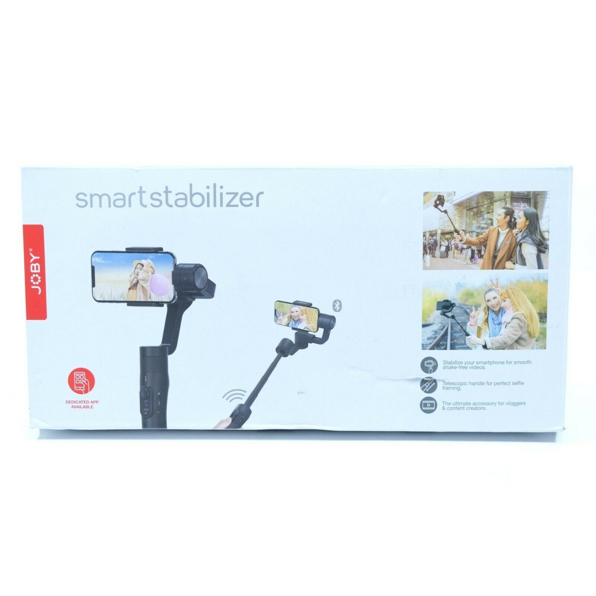 JOBY - Smart Stabilizer for Mobile Phones - Black