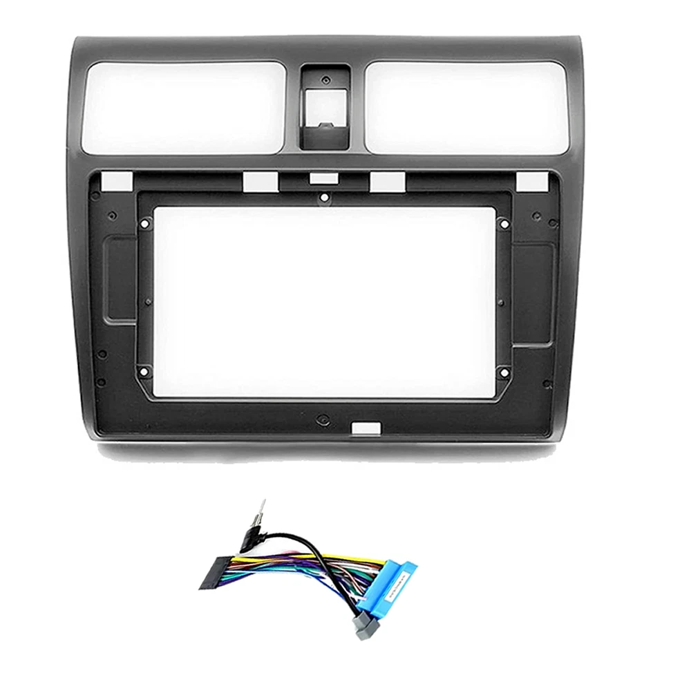 MASCHERINA AUTORADIO 1 DIN FIAT MULTIPLA ADATTATORE RADIO UN DIN COLORE NERO eBa