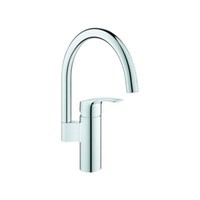 Grohe Eh-Spt-Batterie Eurosmart 33202_3 Hoher Auslauf Chrom
