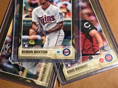 2015 Topps Update Baseball Gold Parallel Singles xxxx/2015 - You Choose 201- 400