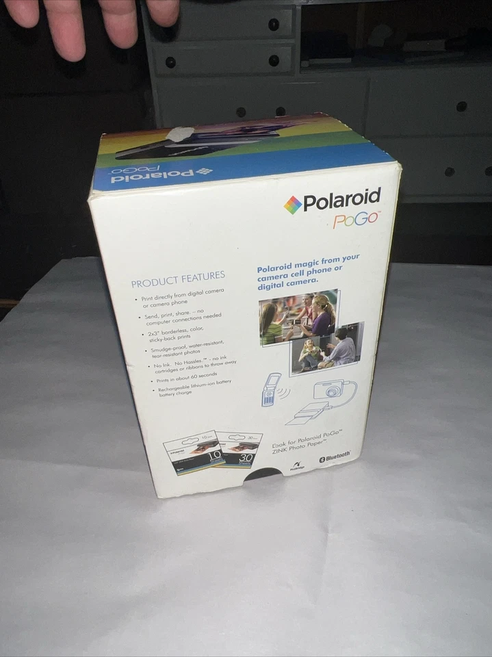 Polaroid pogo instant mobile printer Zink Zero Ink New - Image 4 of 4