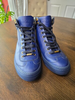 Купить 985 jimmy choo red men s argyle leather high italian  display picture 2