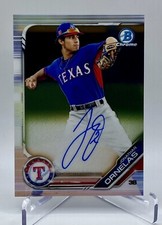 2019 Bowman Chrome 1st Auto Jonathan Ornelas #CPA-JOR RC Rookie Texas Rangers