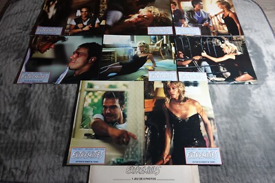 EXTREMITIES Farrah Fawcett James Russo Spiel 8 Fotos Kino Lobby Cards 1986
