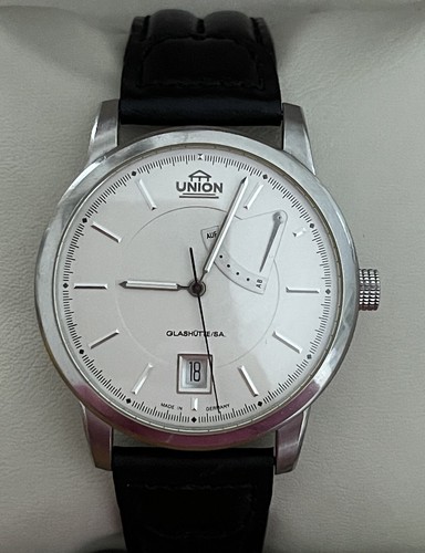Union Glashütte Klassik Gangreserve | Automatik | Edelstahl | Datum | Saphirglas