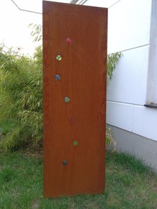 Edelrost Garten Sichtschutz Rost Garten Sichtschutzwand Metall H180 50cm Ebay