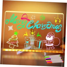 LED Note Board with Colors Christmas Gifts for Teens, Led Message Note Board 