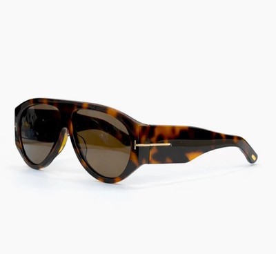 Tom Ford Bronson Sunglass TF1044 Dark Havana/Brown 60-12-140mm New