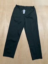 Todd Snyder Men s Side Elastic Trousers Dark Olive Size M Nwt