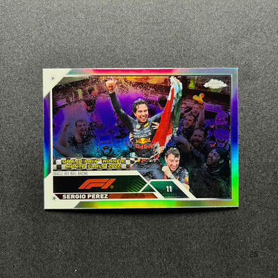 2023 Topps Chrome Formula 1 - Grand Prix Driver of the Day Sergio