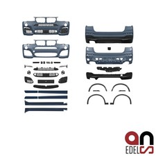 AN Sport Umbau 2-Rohr Bodykit Set Komplett passt für BMW X4 F26 auch M-Paket