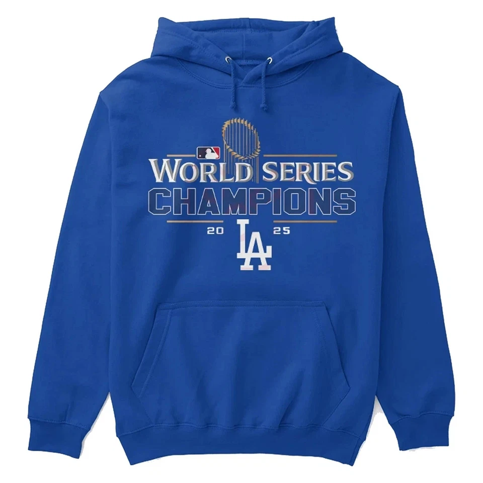 ¡¡¡NUEVO!!! Sudadera con capucha Los Angeles Dodgers 2025 World Series Champions todas las tallas Foto 2 de 4