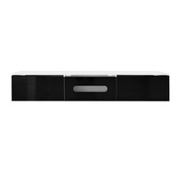 Sonnenh Tv-Schrank Weiß 180 X 35 X 30 Cm Hochglanz Led Mit Stauraum Wohnzimmer
