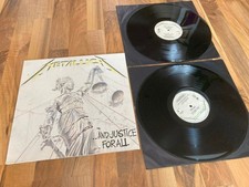 METALLICA  ...AND JUSTICE FOR ALL 2 LPS ORIGI...