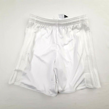 Adidas Climacool Boys Athletic Shorts Size Small White QB9