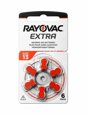 Rayovac Extra Advanced 13 Hörgerätebatterien (60er Pack)