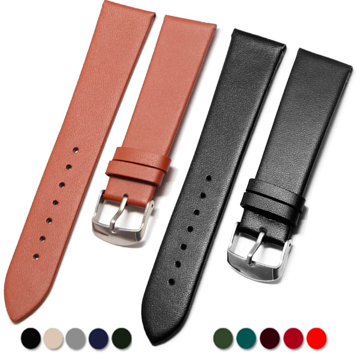Universal Leather Watch Band Replacement Strap Watch Band