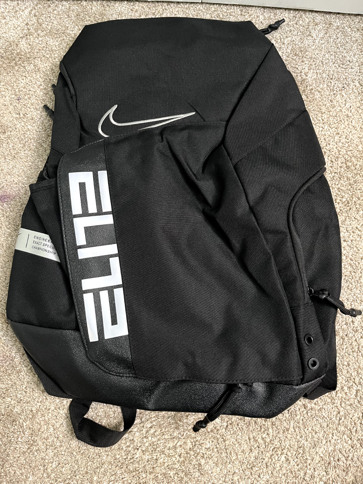 Nike Elite Pro 32L Basketball Backpack - Black, One Size