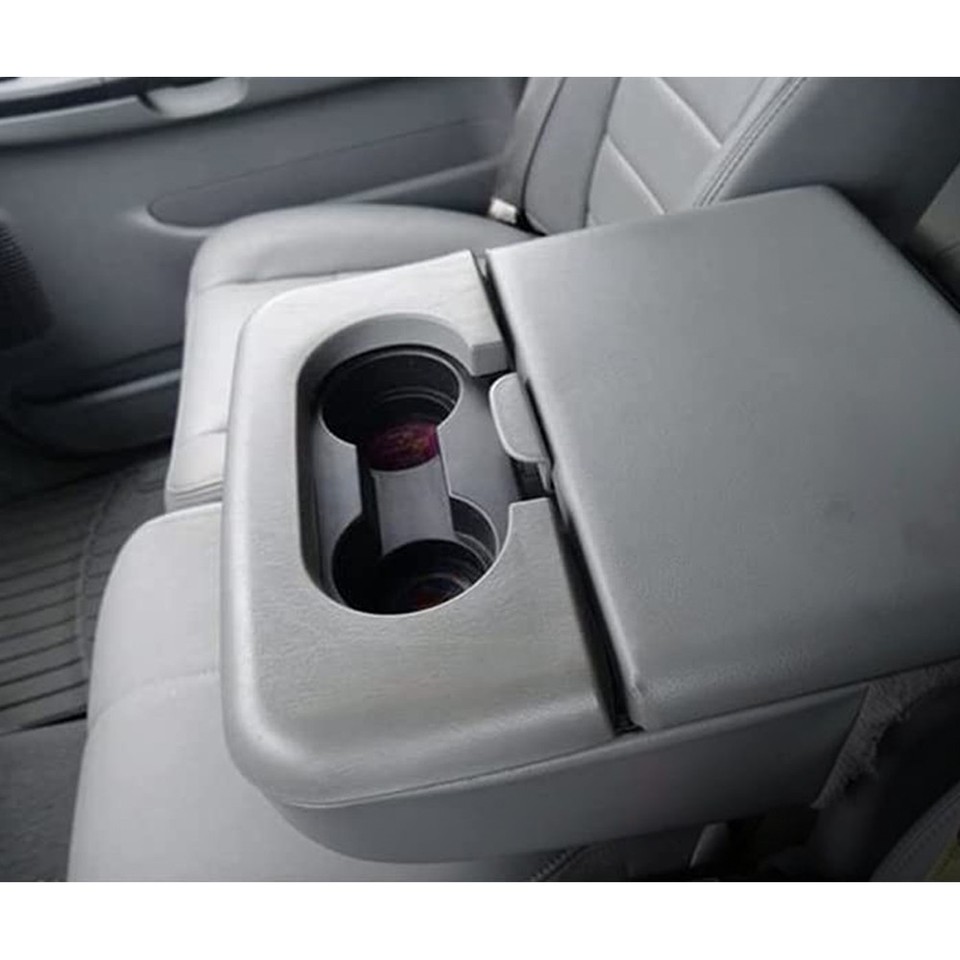Front Center Console Cup Holder Armrest For Ford F250 350 99-10 ...