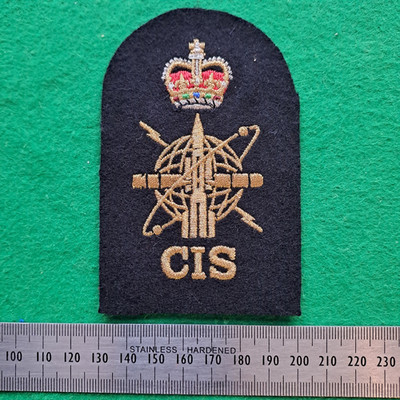 Royal Navy Kommunikations- und Informationssysteme (GUS) Qualifikationsabzeichen Aufnäher