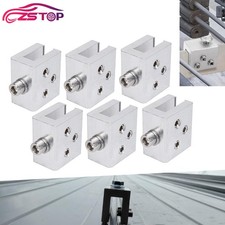 6PCS Standing Seam Roof Clamps Metal Roof Standing Racking Solar Panel Bracket