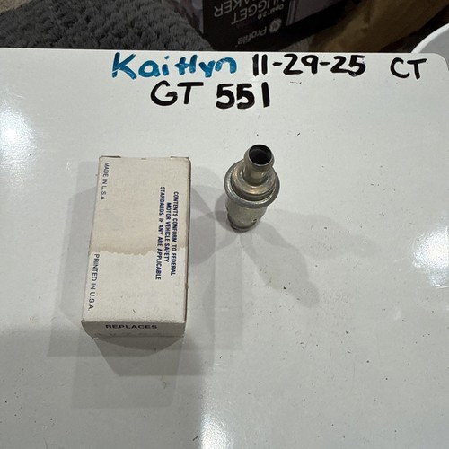 (1) NOS AV-722  PCV Valve Standard, Genuine Brand New Vintage Unbranded