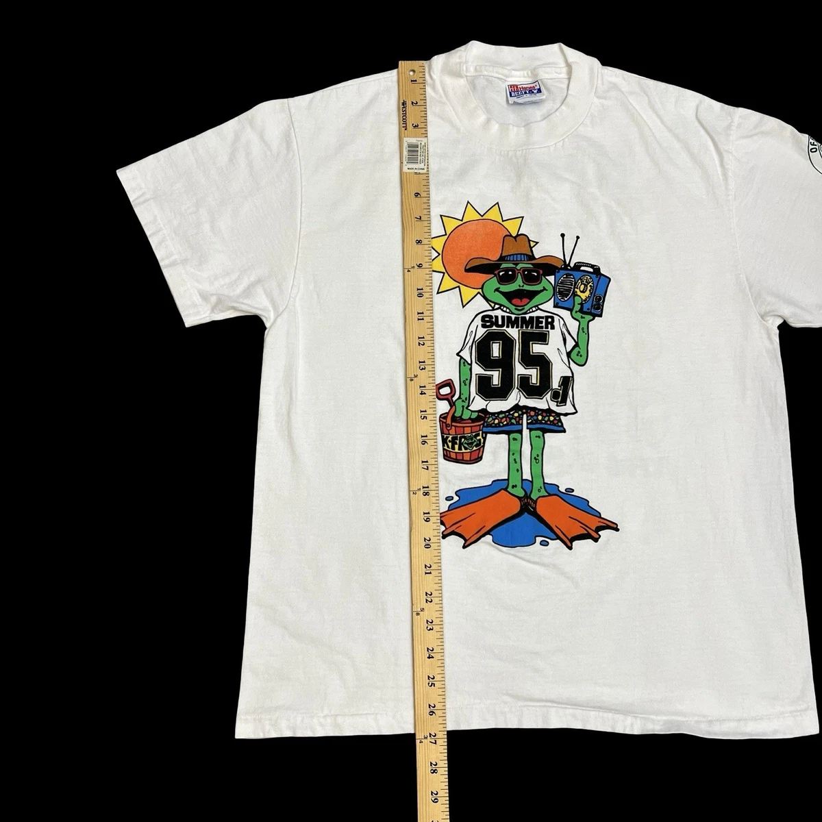 BANCAIXA T-Shirt Made in Spain Vintage Années 90s Fresquit Sneakers