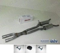 Auspuff Mitteltopf+Anbauteile FüR Vw Passat Syncro/4Motion+Kombi 2.8 V6 Bj 97-05