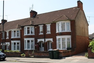 Photo 6x4 Houses on The Mount Coventry There is an OS benchmark [[5646495 c2017