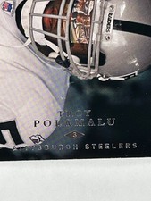 2008 Upper Deck #136 Kirk Morrison Error Troy Polamalu Stamped Hologram Wrong