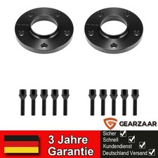 Spurverbreiterung Geeignet f�r BMW F10 F11 F20 2x 15mm 5x120 �72,6 Alu Schwarz