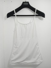 Maidenform White Camisole/Smoothing Top Adjustable Multiway Straps 8/XL 022345