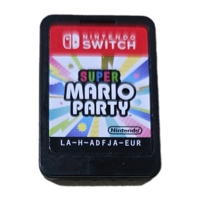 Super Mario Party Nintendo Switch Spiel Cartridge (2017) getestet funktioniert