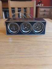 Vintage Amp Oil Temp Gauges And Pod Kitcar Mini Cooper Rally Hill Climb