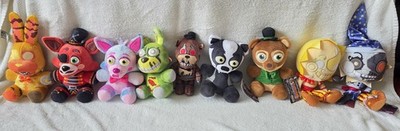 Five nights at Freddy's Plüsch/Stofftier Konvolut Restposten Funko Tags x9 Plüschtiere.