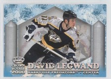 1999-00 Pacific Crown Royale Ice Elite David Legwand #15 1r5
