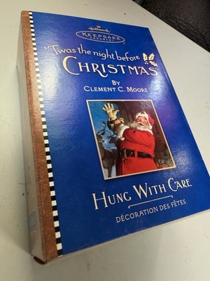 2001 Hallmark Keepsake Ornament - Stocking Hung with Care 