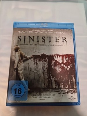 Sinister Blu-ray, Bluray - Ethan Hawke, Horror