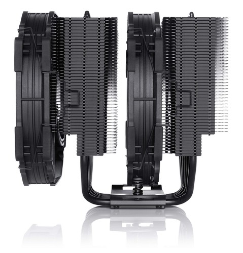 NH-D15 chromax.Black, Dual-Tower CPU-Kühler (140mm, schwarz) - Bild 3 von 7