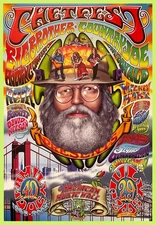 2005 BOB WEIR CONCERT POSTER WALL ART PRINT CHETFEST GRATEFUL DEAD SIZE 11X17in