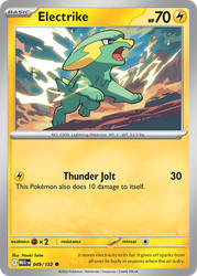 Electrike 049/132 Mega Evolution Common