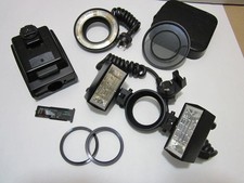 Olympus T28 Macro Twin Flash  T10 Ring Flash Set
