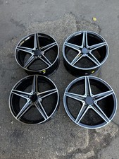 18’’ Mercedes C43 Style Alloy Wheels A B C E Class W204 W205 W206 W213 W117 W118